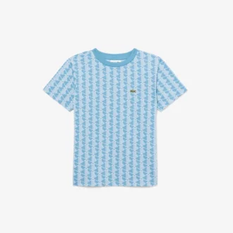 T-shirt in cotone con monogramma