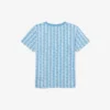 T-shirt in cotone con monogramma T-shirt in cotone con monogramma