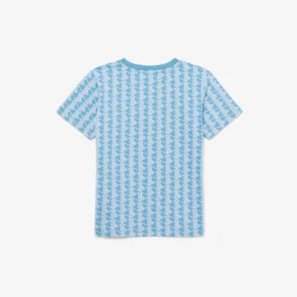 T-shirt in cotone con monogramma