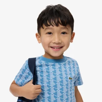 T-shirt in cotone con monogramma
