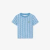 T-shirt in cotone con monogramma T-shirt in cotone con monogramma