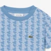 T-shirt in cotone con monogramma T-shirt in cotone con monogramma