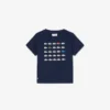 T-shirt in cotone con stampa coccodrillo T-shirt in cotone con stampa coccodrillo