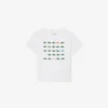 T-shirt in cotone con stampa coccodrillo T-shirt in cotone con stampa coccodrillo