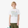 T-shirt in cotone con stampa coccodrillo T-shirt in cotone con stampa coccodrillo
