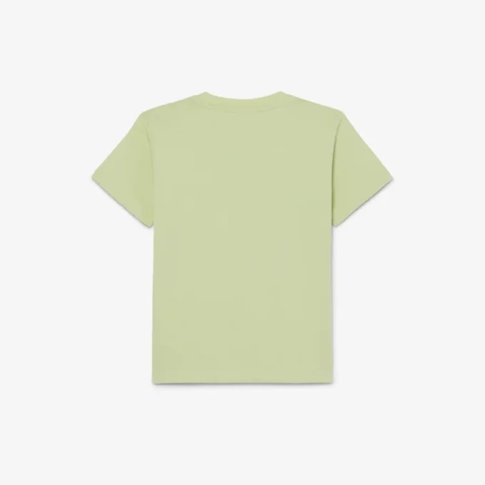 T-shirt in cotone con stampa coccodrillo T-shirt in cotone con stampa coccodrillo
