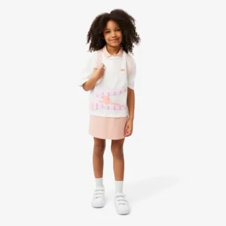 T-shirt in cotone con stampa coccodrillo