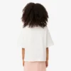 T-shirt in cotone con stampa coccodrillo