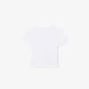 T-shirt in cotone con stampa coccodrillo T-shirt in cotone con stampa coccodrillo