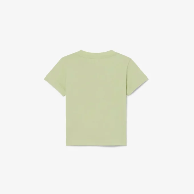 T-shirt in cotone con stampa coccodrillo T-shirt in cotone con stampa coccodrillo