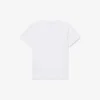 T-shirt in cotone con stampa coccodrillo T-shirt in cotone con stampa coccodrillo