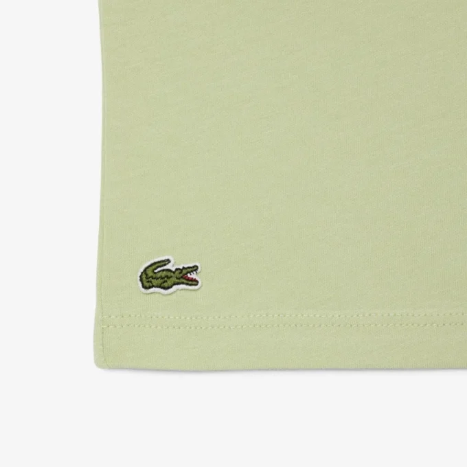 T-shirt in cotone con stampa coccodrillo T-shirt in cotone con stampa coccodrillo
