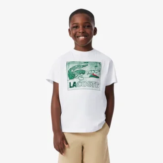 T-shirt in cotone con stampa grafica