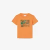 T-shirt in cotone con stampa grafica T-shirt in cotone con stampa grafica