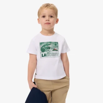 T-shirt in cotone con stampa grafica