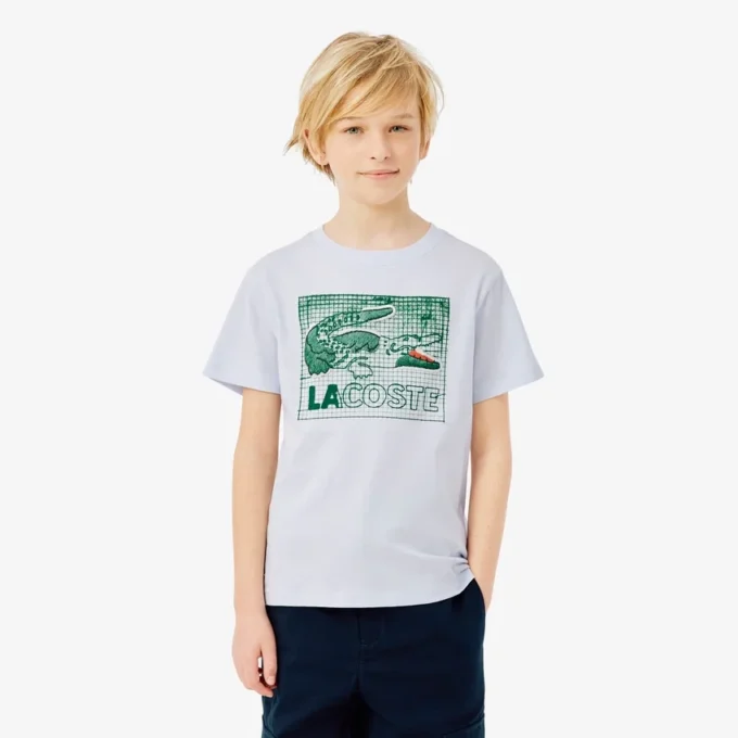 T-shirt in cotone con stampa grafica