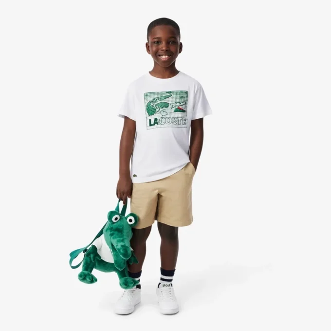 T-shirt in cotone con stampa grafica