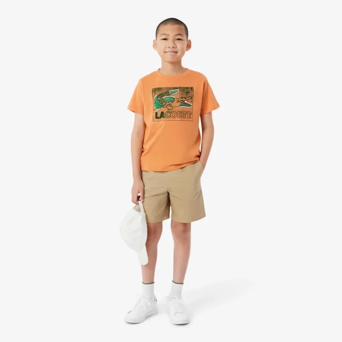 T-shirt in cotone con stampa grafica