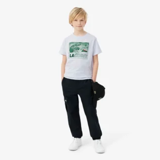 T-shirt in cotone con stampa grafica