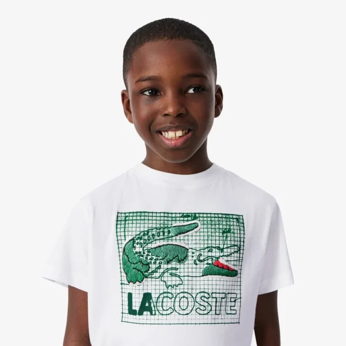 T-shirt in cotone con stampa grafica