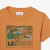 T-shirt in cotone con stampa grafica T-shirt in cotone con stampa grafica