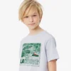 T-shirt in cotone con stampa grafica