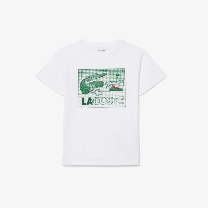 T-shirt in cotone con stampa grafica