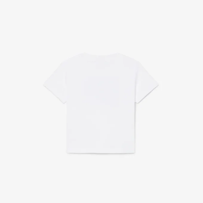 T-shirt in cotone con stampa grafica T-shirt in cotone con stampa grafica