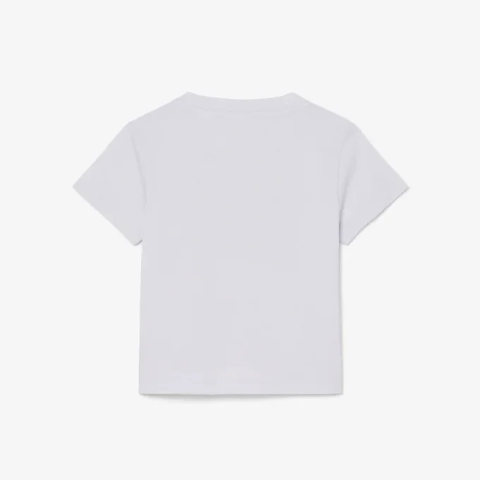 T-shirt in cotone con stampa grafica T-shirt in cotone con stampa grafica