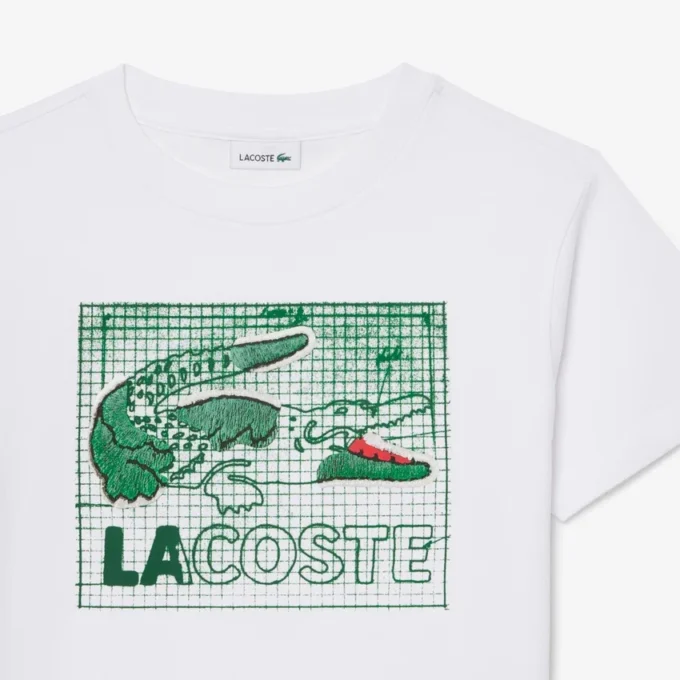 T-shirt in cotone con stampa grafica