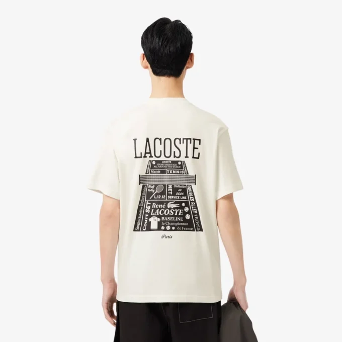 T-shirt in cotone pesante stampata T-shirt in cotone pesante stampata