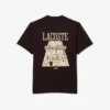 T-shirt in cotone pesante stampata T-shirt in cotone pesante stampata