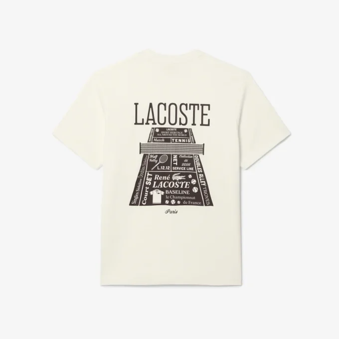 T-shirt in cotone pesante stampata T-shirt in cotone pesante stampata