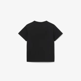 T-shirt in cotone ricamata