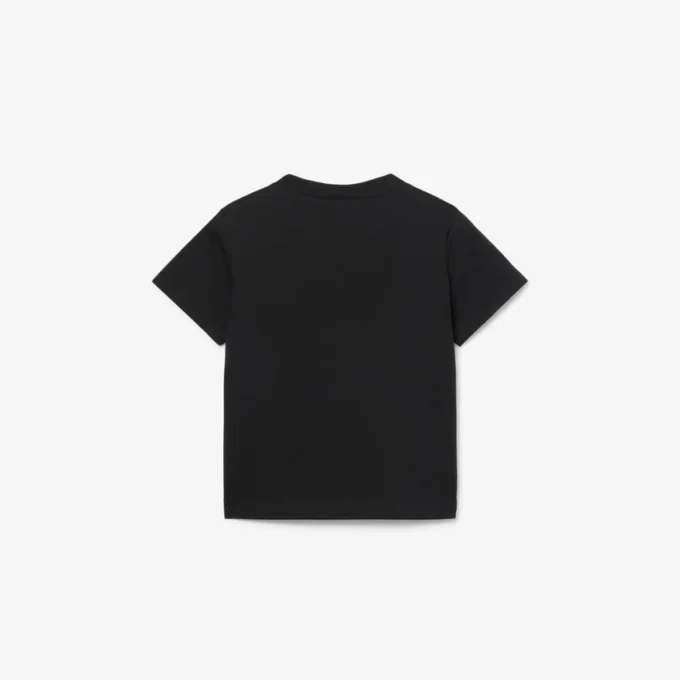 T-shirt in cotone ricamata T-shirt in cotone ricamata