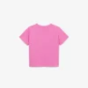 T-shirt in cotone ricamata T-shirt in cotone ricamata