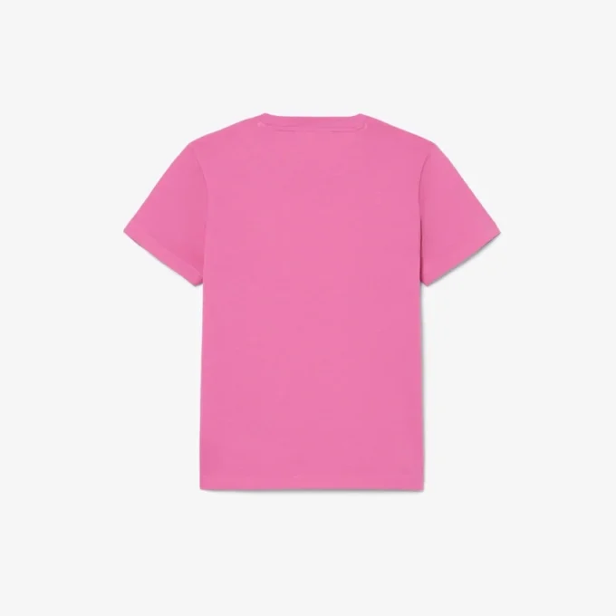 T-shirt in cotone ricamata T-shirt in cotone ricamata