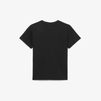 T-shirt in cotone ricamata