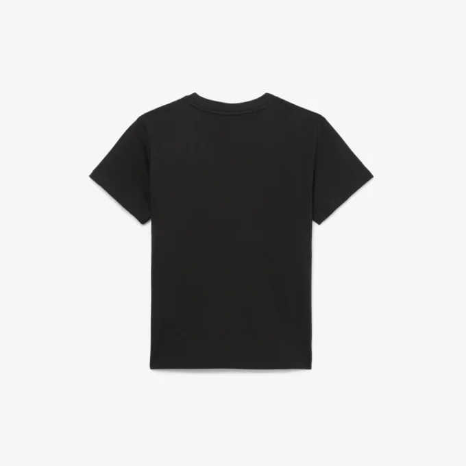 T-shirt in cotone ricamata T-shirt in cotone ricamata