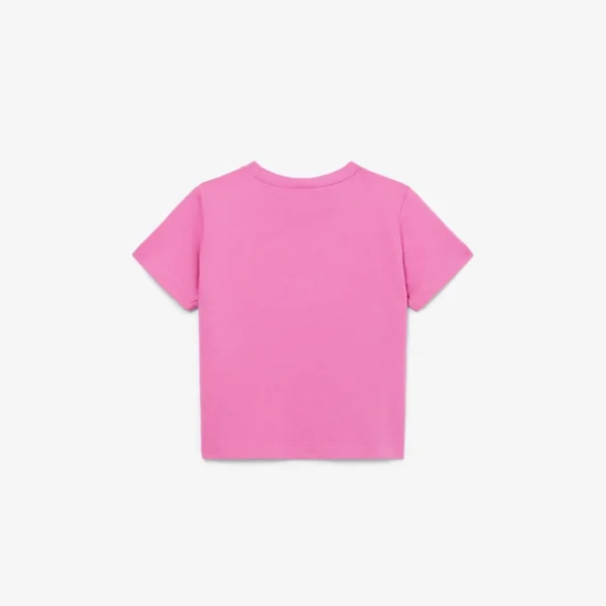 T-shirt in cotone ricamata T-shirt in cotone ricamata