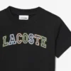T-shirt in cotone ricamata T-shirt in cotone ricamata