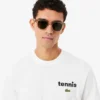 T-shirt in cotone stampata