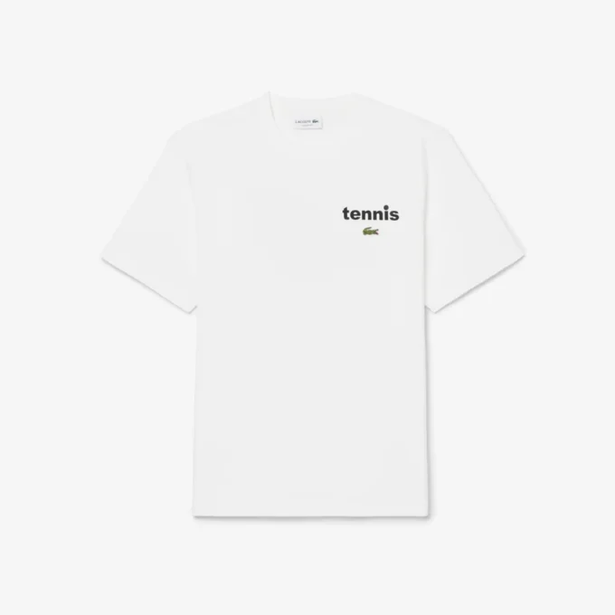 T-shirt in cotone stampata