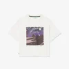 T-shirt in cotone stampata da bambina T-shirt in cotone stampata da bambina