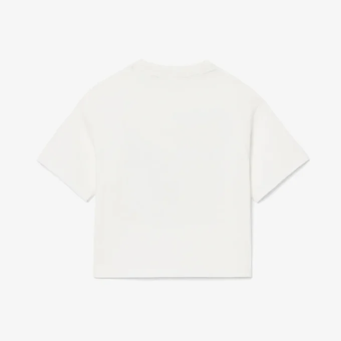 T-shirt in cotone stampata da bambina T-shirt in cotone stampata da bambina