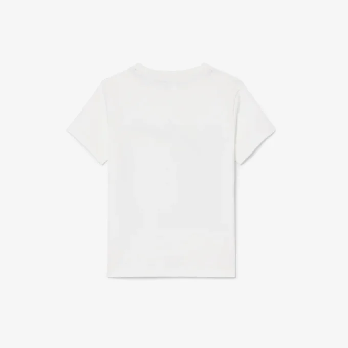 T-shirt in cotone stampata da bambino T-shirt in cotone stampata da bambino