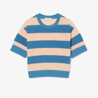 T-shirt in maglia a righe
