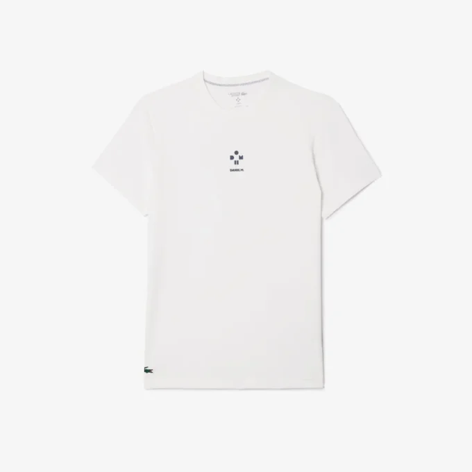 T-shirt Lacoste Tennis X Daniil Medvedev Ultra Dry da uomo T-shirt Lacoste Tennis X Daniil Medvedev Ultra Dry da uomo