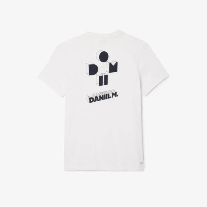 T-shirt Lacoste Tennis X Daniil Medvedev Ultra Dry da uomo T-shirt Lacoste Tennis X Daniil Medvedev Ultra Dry da uomo