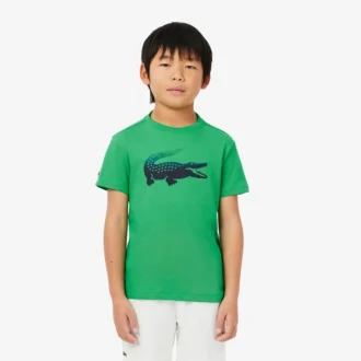 T-shirt Lacoste X Daniil Medvedev Ultra Dry per bambini